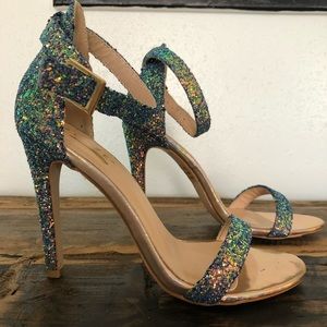 Glitter heels
